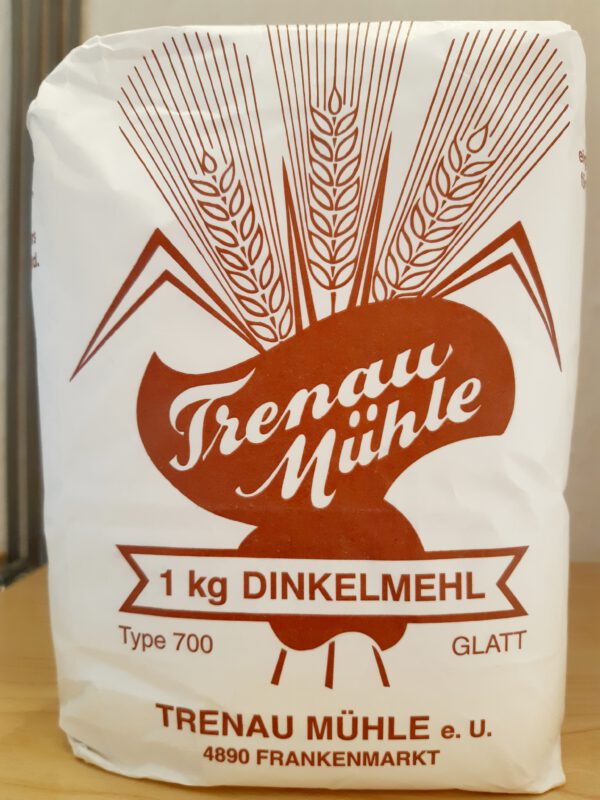 Dinkelmehl 1 kg Trenaumühle